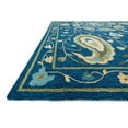 thumbnail image 2 of Loloi Francesca 3'6" x 5'6" Hand Hooked Rug in Blue and Green, 2 of 2