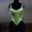 Green, variant on Women's Bustiers & Corsets Blue Plus Size Lace Up Bustier Boned Solid with Straps Fashion Corset Tops for Women