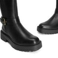 thumbnail image 6 of DREAM PAIRS Women's Ankle Boots, Chunky Low Heel Short Boots with Buckle Strap and Side Zipper, 6 of 8