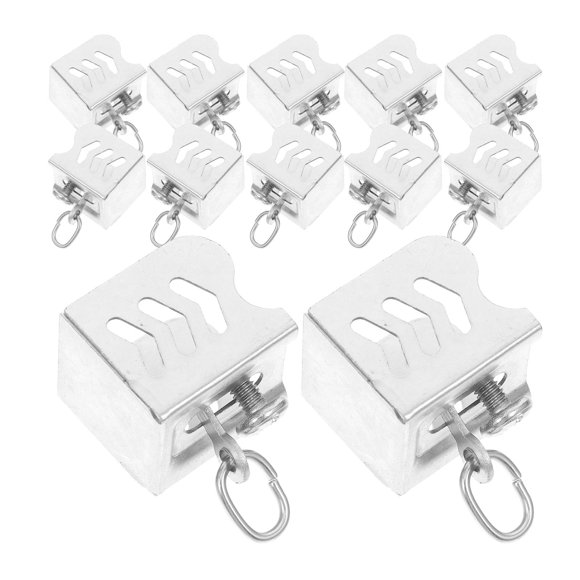 Moluckfu 12Ud Tapas Flexibles De Acero Inoxidable Para Rieles De Con