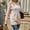 Pink, variant on Women Sweaters Heart Front Crew Neck Long Sleeve Knitted Pullover Fall Winter Sweater
