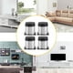 thumbnail image 1 of Pata de mueble Jadeshay 4 piezas ajustables de acero inoxidable, 1 of 8