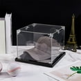 thumbnail image 4 of 1Set Assemble Acrylic Action Figures Display Boxes Minifigures Display Case for Doll Model Display Rectangle Clear 23.5x24.3x18.4cm, 4 of 6