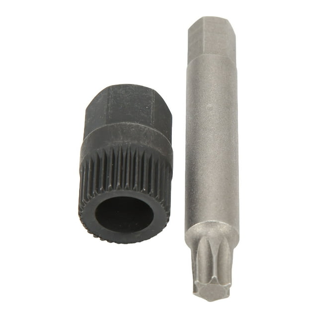 Alternator Wrench,Alternator Pulley Wrench Kit Alternator Pulley Drill Bit Kit Alternator Pulley Socket Drill Bit Kit Top-Notch Performance