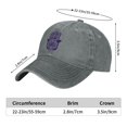 thumbnail image 6 of LNWH Baseball Cap, Adjustable Size for Running Workouts and Outdoor Activities All Seasons, Hand Pharaoh - Gray, 6 of 8