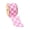 Pink/White, variant on LaRibbons 1 1/2" Wired Ribbon, White with Pink Red Printed Bias Plaid, 10 Yard Roll