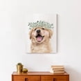 thumbnail image 4 of Creative Products Golden Retriever With Leaves 16 x 20 Canvas Wall Art, 4 of 5