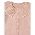 thumbnail image 2 of Modern Moments by Gerber Toddler Girl Cardigan with Tipped Rib Collar, Sizes 12 Months - 5T, 2 of 6