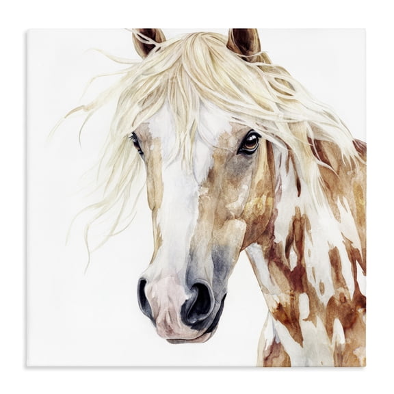Stupell Industries Majestic Mane Spotted Horse Canvas Wall Art, design by Svetlana Aleynikova