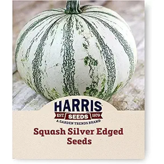 Harris Seeds - Squash Silver Edged Winter Green Mottled Stripes - 1 Oz.