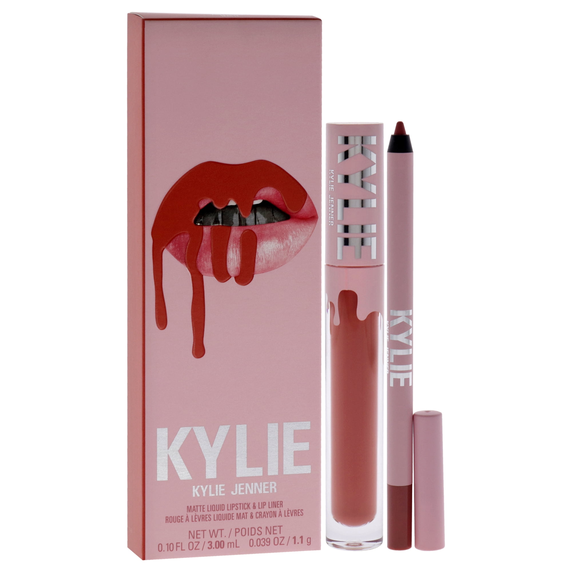 Kylie Cosmetics Matte Lip Kit - 505 Autumn , 2 Pc 0.10 oz Matte Liquid Lipstick, 0.03 oz Lip Liner