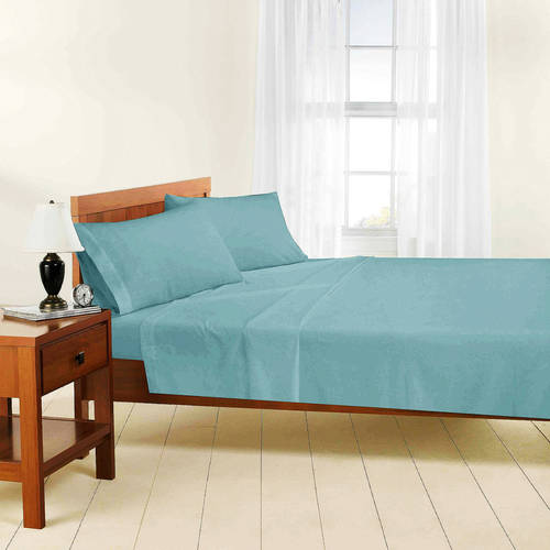 Mainstays Ms Jersey Sheet Set Grey Queen