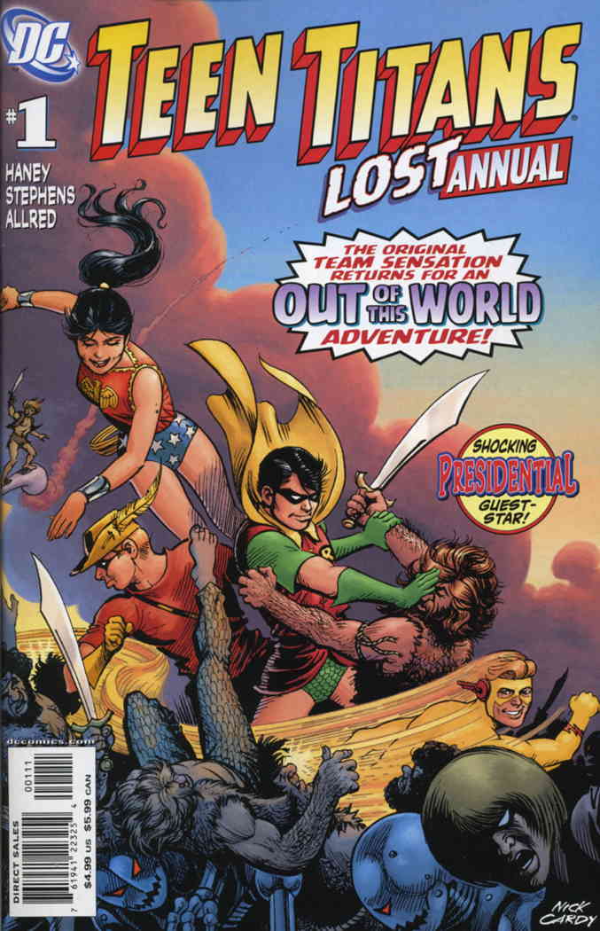 Cover of Teen Titans Lost Annual #1
