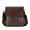 Brown, variant on Men's Trend Leather Shoulder Bag, Vertical Crossbody Briefcase Clutch Backpack