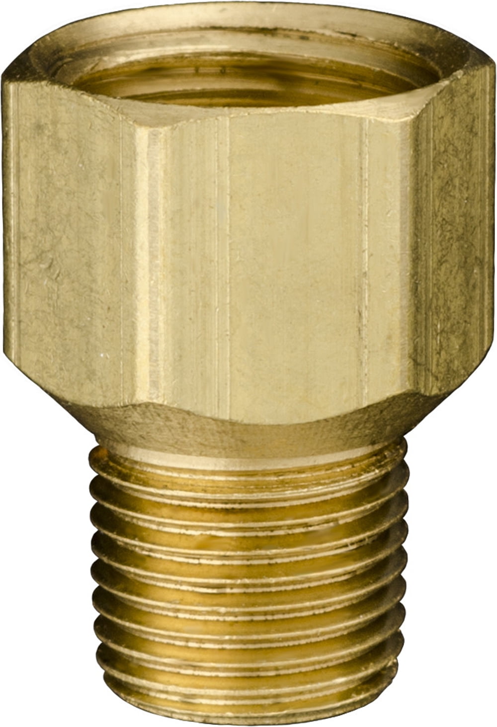 Brass Male Connector 5/16" Tube Size 1/8" Thread