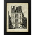thumbnail image 2 of Pugin, A. 15x18 Black Modern Framed Museum Art Print Titled - Fontainbleau, Porte Doree, 2 of 5