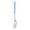 Blue C, variant on sunsanly Stainless Steel Dinner Tableware Food Grade Rust-proof Silver Spoon Mirror Polished Dishwasher Safe Fork Harmless Tableware with Burr-free Handle for Home Kitchen Restaurant