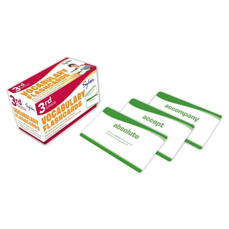 - 3rd Grade Vocabulary Flashcards : 240 Flashcards for Improving Vocabulary Based on Sylvan's Proven Techniques for Success