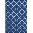 thumbnail image 2 of Safavieh Dhurries Jona Geometric Area Rug, Dark Blue, 4' x 6', 2 of 8