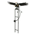 thumbnail image 3 of Alpine Corporation 56"H Metal Rocking Eagle Patriotic Garden & Lawn Stake, 3 of 5