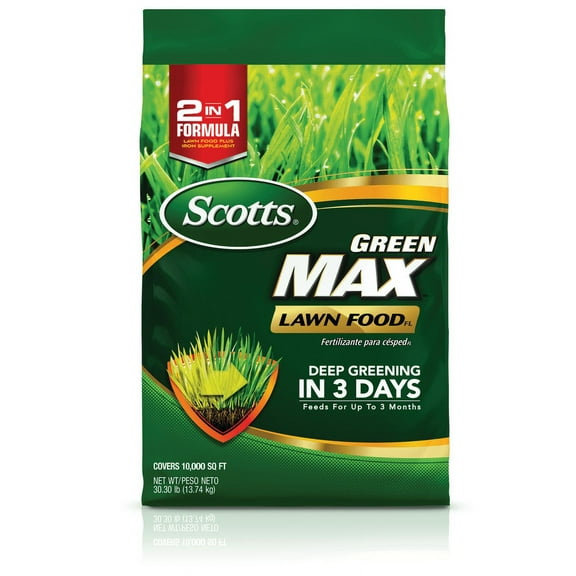Scotts Green Max Lawn FoodFL, 30.30 lbs.