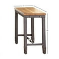 thumbnail image 3 of Bowery Hill Traditional Chairside End Table in Antiqued Honey Brown, 3 of 3