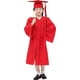thumbnail image 2 of Toga de Graduación Infantil en Color Púrpura Mate para Niño en Edad Preescolar (30) Gorro de Graduación y Gorro de Graduación con Colgante 2023 para Niño y Niña 12 Colores, 2 of 5