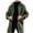 Army Green, variant on Mens Cardigan Sweaters Casual V Neck Open Front Ribbed Long Winter Sweaters Loose Fit Long Sleeve Thermal Coats Winter Solid Color Tops Army Green XXL