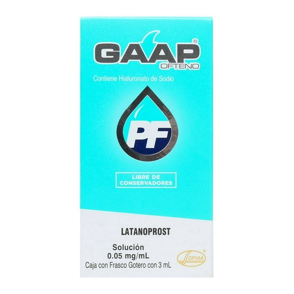 Gaap ofteno 0.05 mg/ml frasco gotero 3 ml