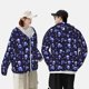 thumbnail image 4 of Balery Skull flower leaf purple Sudadera ligera de manga larga con capucha y protección solar UPF 50+ para hombre y mujer, ideal para pesca y running-X-Large, 4 of 7