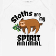 thumbnail image 4 of Inktastic Sloths Are My Spirit Animal with Cute Sloth Illustration Boys or Girls Baby Bodysuit, 4 of 5