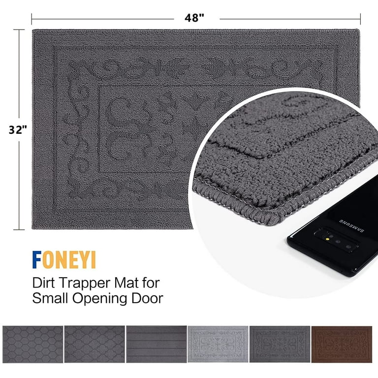REFETONE Indoor Door Mat, 20x32, Non-Slip Absorbent Resist Dirt Door Rug,  Machine Washable Low-Profile Inside Floor Mat Doormats for Entryway, Golden  - Yahoo Shopping