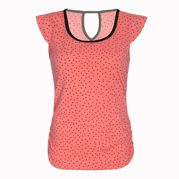 Blusa Maracuyá 74257 TallaM Rosado Sin Manga