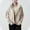 002 Beige, variant on Women's Fleece Zip Up Long-Sleeve Jackets Coat Stand Collar Pockets Outwear Casual Fuzzy Coats for Fall Winter
