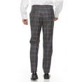 thumbnail image 5 of Adam Baker Men's Single Breasted Ultra Slim Fit 2-Piece Jacket, Trousers Suit Set, 5 of 5