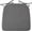 Dark Grey, variant on Pakyozj Chair Cushions for Dining Chairs, 2" Thick Seat Cushions for Kitchen Chairs, D-Shaped Chair Pads with Washable Cover, Ties and Non Slip Backing, 17'' x 16'' 1Pack