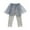 Gray, variant on XBASW Toddler Kids Girls Leggings with Tulle Tutu Skirts Spring Fall Girls Casual Pantskirt Dance Trousers for 2-8 Years
