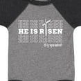 thumbnail image 4 of Inktastic He is Risen Mirror Words Boys or Girls Baby Bodysuit, 4 of 5