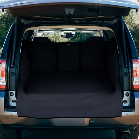 FrontPet Extra Wide and Extra Long Quilted Dog Cargo Cover for SUV Universal Fit for Any Animal. Durable Liner Covers and Protects Your Vehicle, Extended Width, XXL,