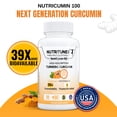 Turmeric Curcumin Supplement for Joint, Gut & Mood Support–39X ...
