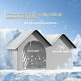 thumbnail image 4 of og House with Ac, Weatherproof Pet Ac Houses, with Removable Pad & Ice Pack, for Dogs & Cats, Suitable for All Seasons (Bule, XL), 4 of 6