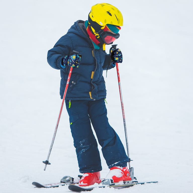 Springcorner Kids Snow Ski Gloves, Waterproof, Pink photo 5