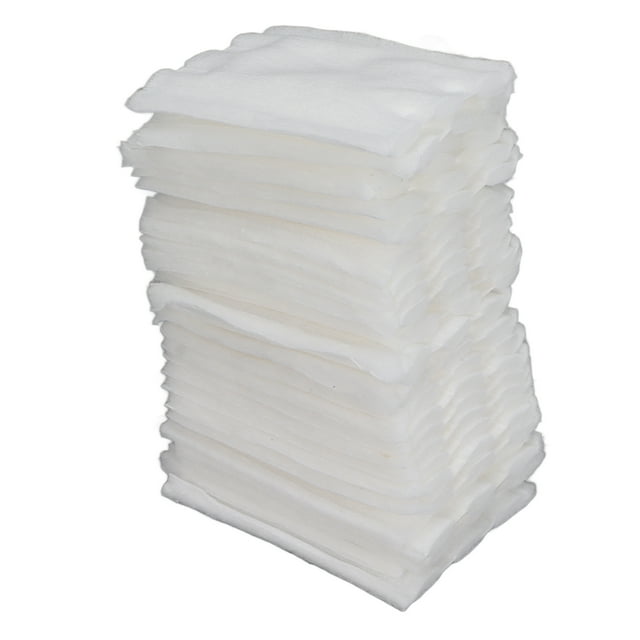 222 Piezas Almohadillas de Algodón de Algodón de Doble Cara Cuadrados Puro de Algodón para el Cuidado de la Piel de Maquillaje para Almohadillas de Algodón Premium