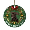 thumbnail image 2 of Navidad divertida decoración Navidad perro patrón colgante árbol de Navidad adornos Wmkox8yii gf5996, 2 of 2