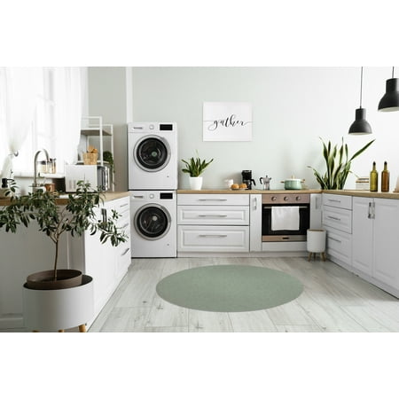 

ROUND ABOUT SAGE Kitchen Mat By Kavka Designs
