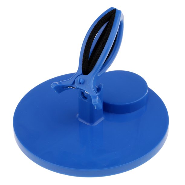 Pinzas Antideslizante Estante De De Uñas Porta Nail Stand Azul Yinane Soporte de botella de esmalte de uñas