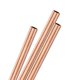 thumbnail image 1 of Tubo redondo de cobre Uxcell de 3 piezas, 8 mm de diámetro exterior, 1 mm de grosor, 200 mm de longitud, tubería recta para construcción/mecanizado/manualidades, tubería recta de metal, 1 of 1