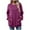 Purple, variant on Women Oversized Sweatshirt with Pockets Baggy Crew Neck Pullover Casual Shirts with Pockets