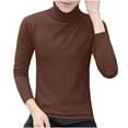 thumbnail image 2 of Fartey Men's Slim Fit Mock Turtleneck Pullover Sweater Casual Basic Knitted Thermal Sweaters Fashion Solid Color Long Sleeve Warm Sweaters, 2 of 9