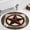 style, variant on Western Texas Star Vintage Style Stars On Wood Panel Print Rustic Round Area Rugs for Bedroom Living Room, 6FT Soft Comfy Indoor Circle Carpets, Carpet Home Decor Floor Mat